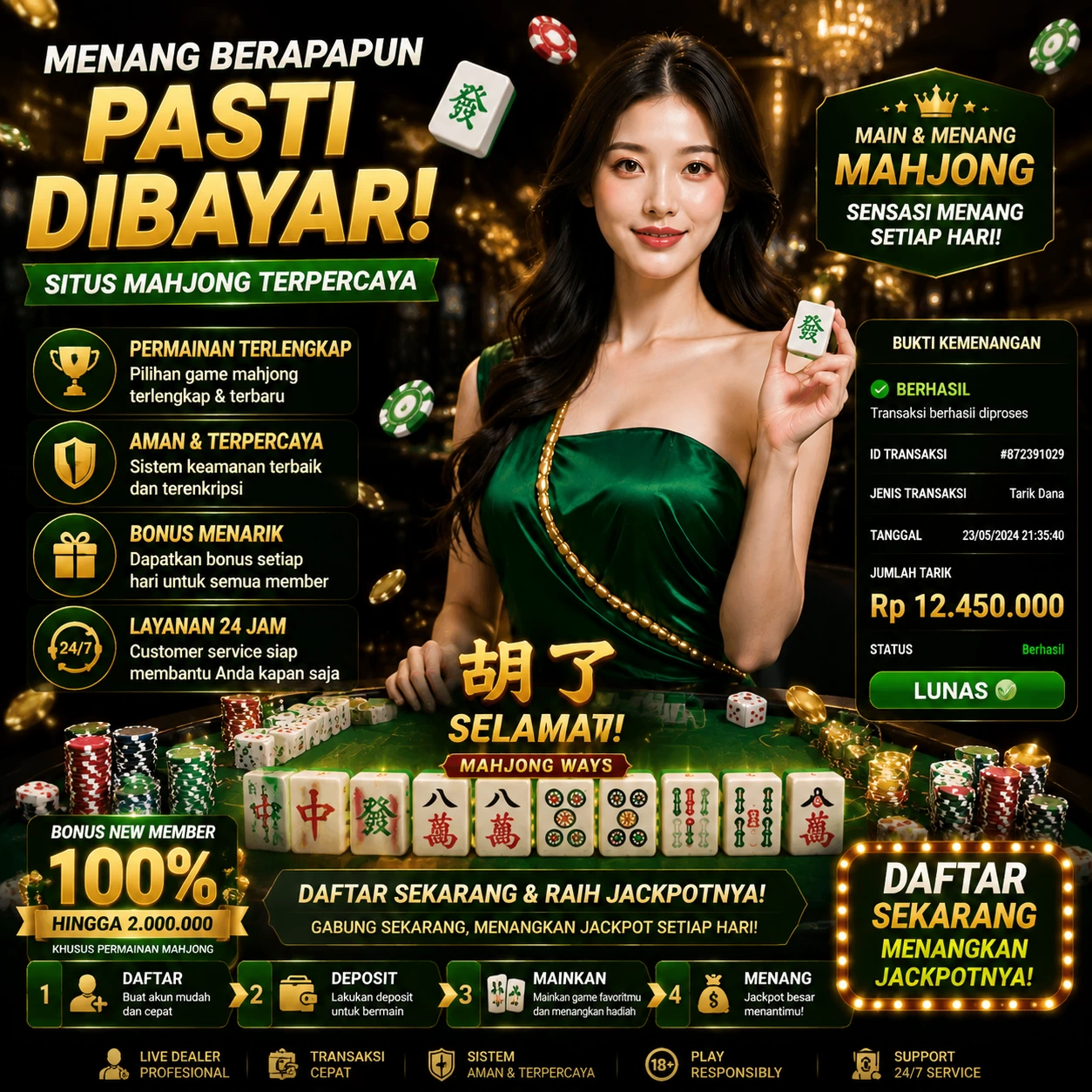 Tampilan antarmuka okewin APK v4.7.5 saat pengujian performa dan keamanan di perangkat Android